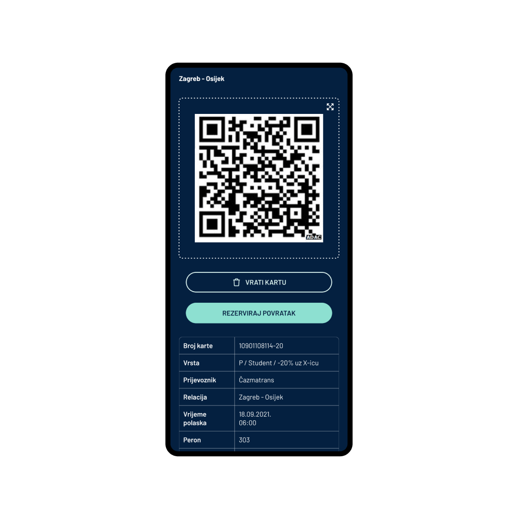 Podrobnosti vozovnice